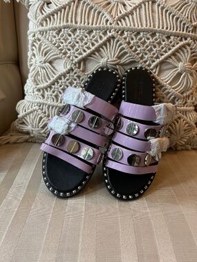 Lavender Asos sandals